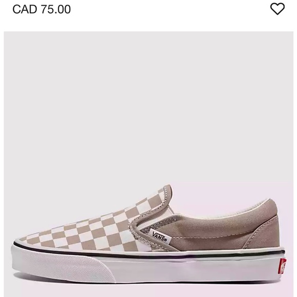 Vans checkered slip-on (w5.5/m4) - Picture 3 of 3